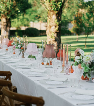 Lampade da tavolo Chica a noleggio per illuminazione scenografica durante un evento, Balon Lamps