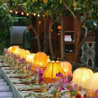 Abat-jour ricaricabile con paralume vintage Abat-jour ricaricabile con paralume vintage