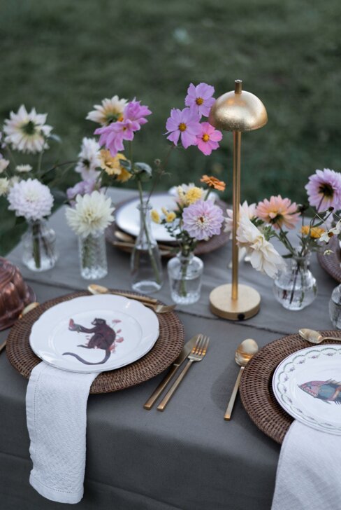 Illuminazione decorativa con lampade WES a noleggio