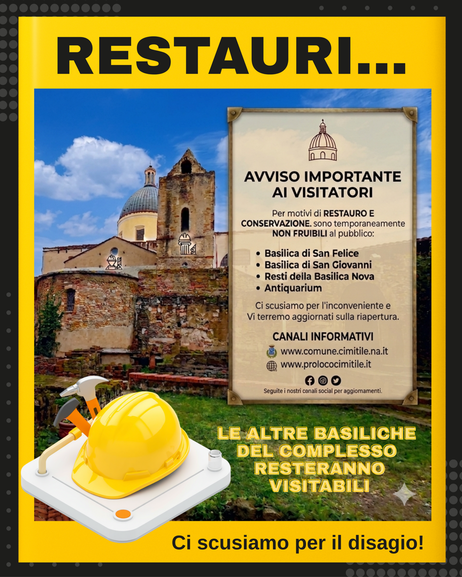 divieto di accesso per restauro