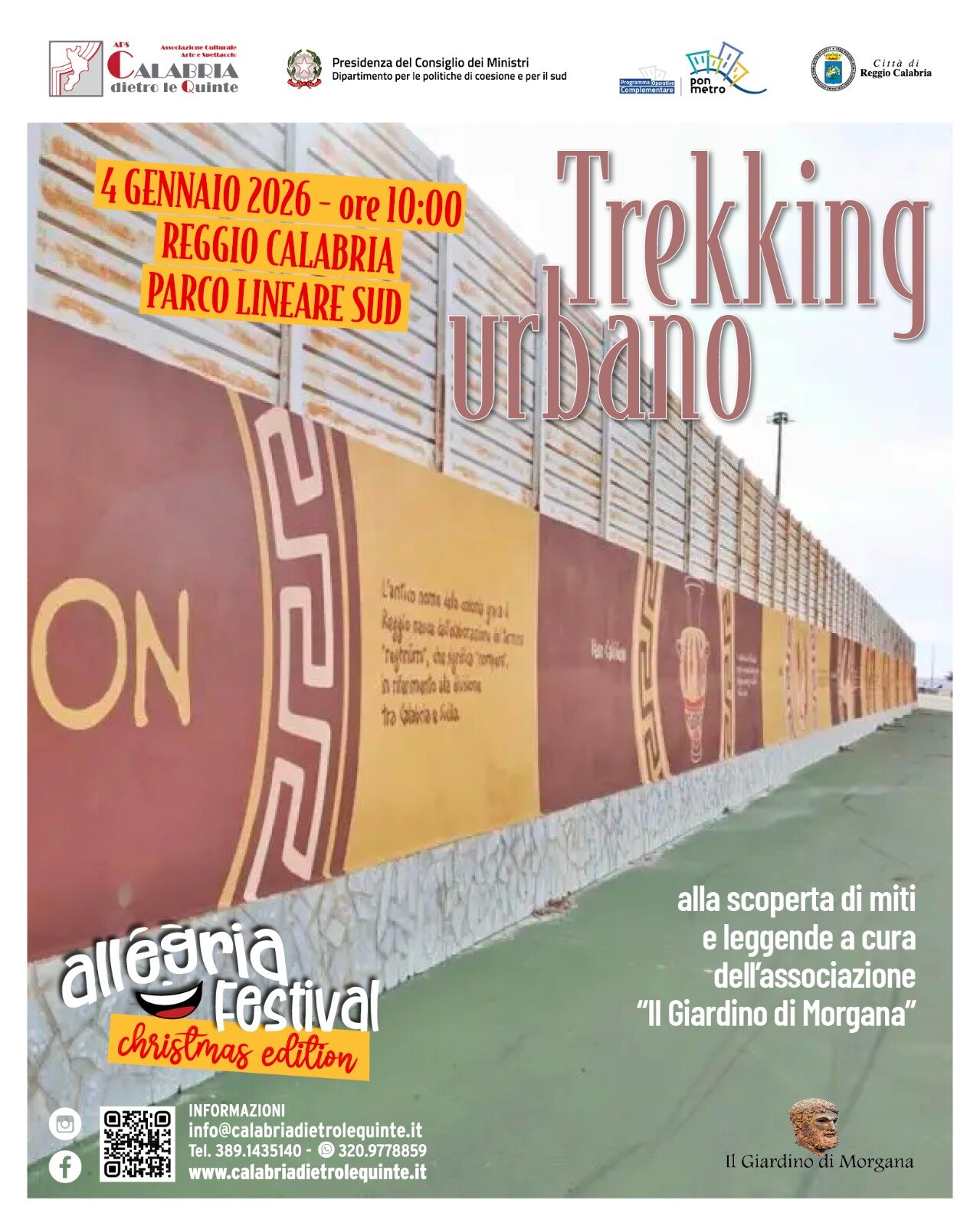 Trekking urbano al lineare sud