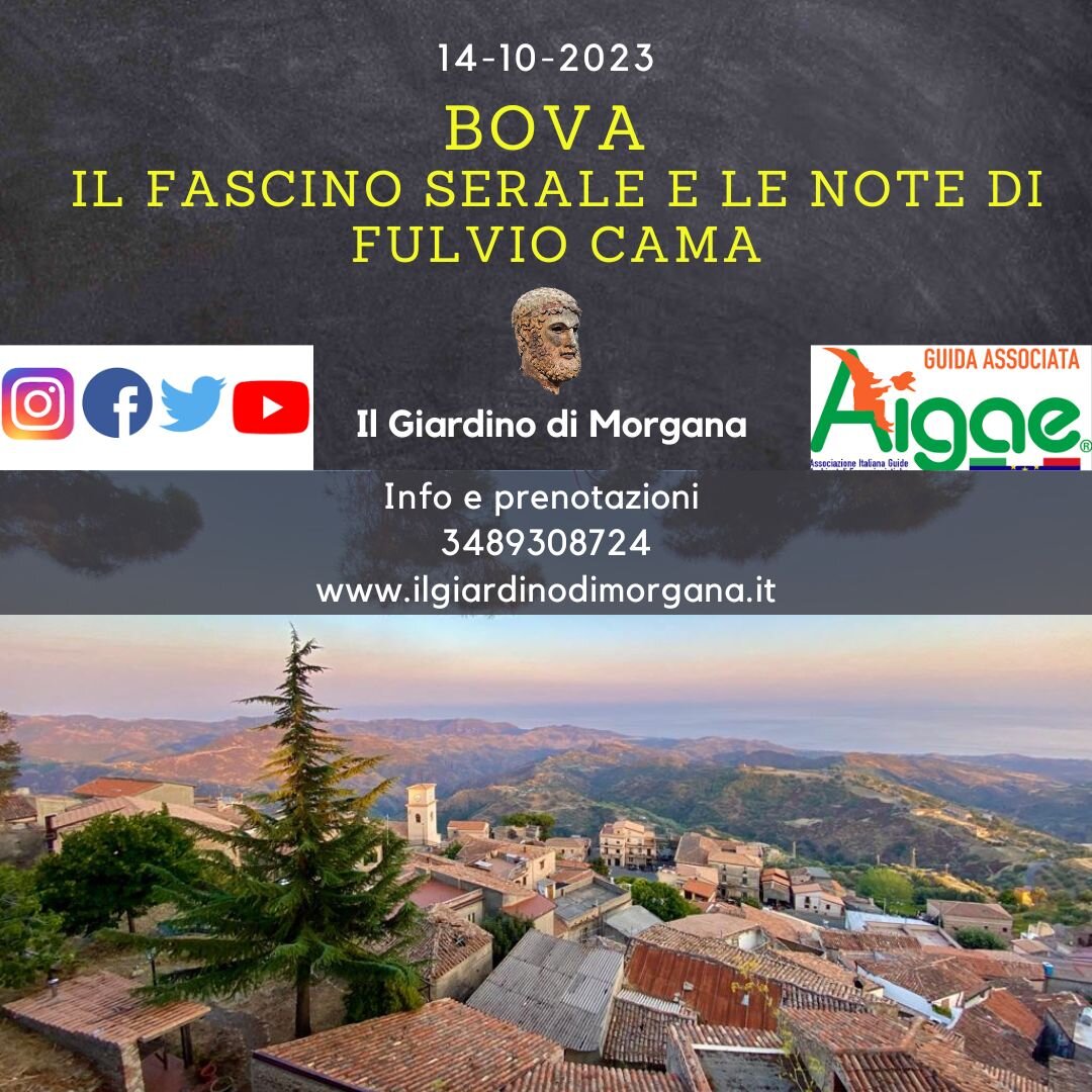 Bova, il fascino serale e le note di Fulvio Cama Bova, il fascino serale e le note di Fulvio Cama