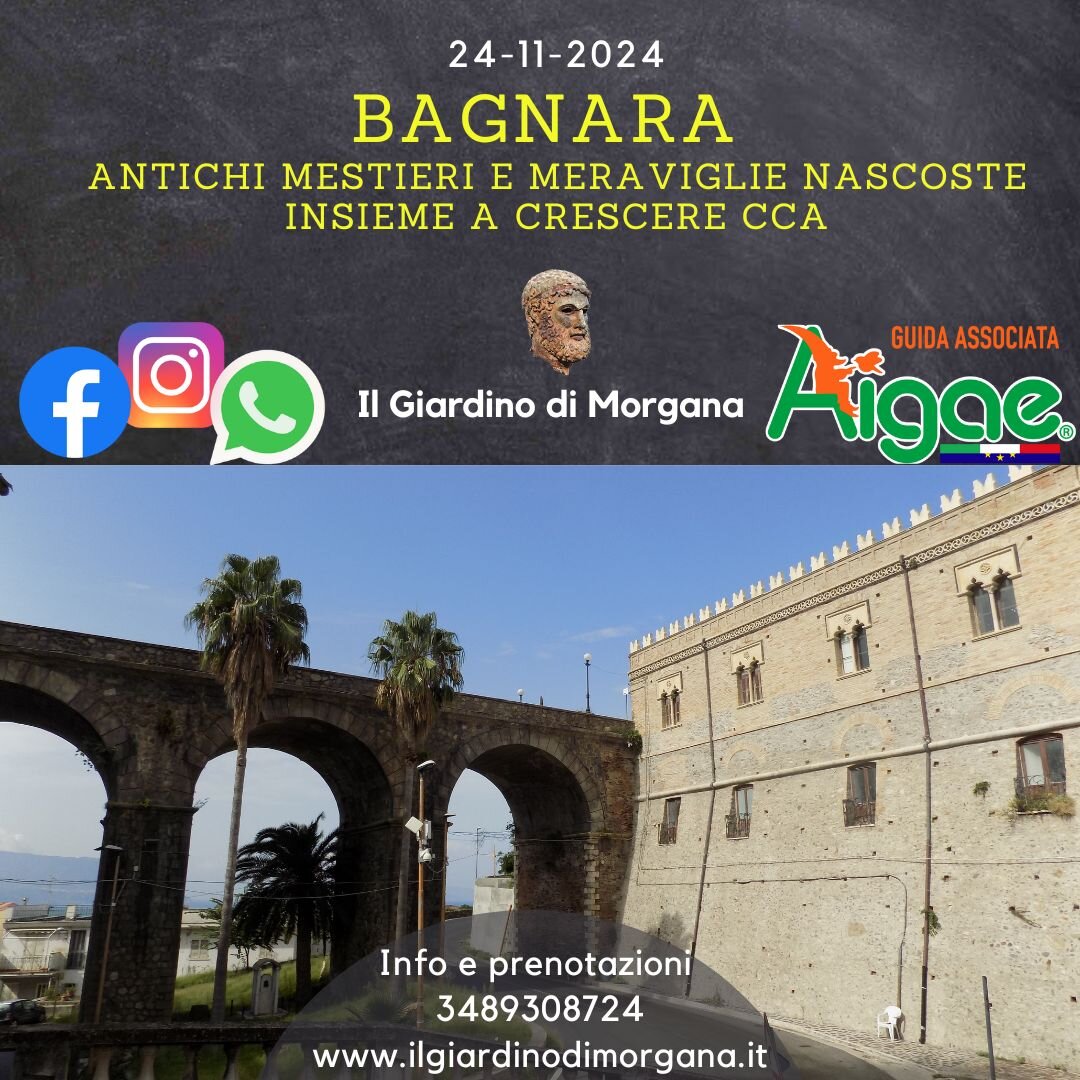 Bagnara, antichi mestieri e meraviglie nascoste insieme a Crescere Ccà Bagnara, antichi mestieri e meraviglie nascoste insieme a Crescere Ccà