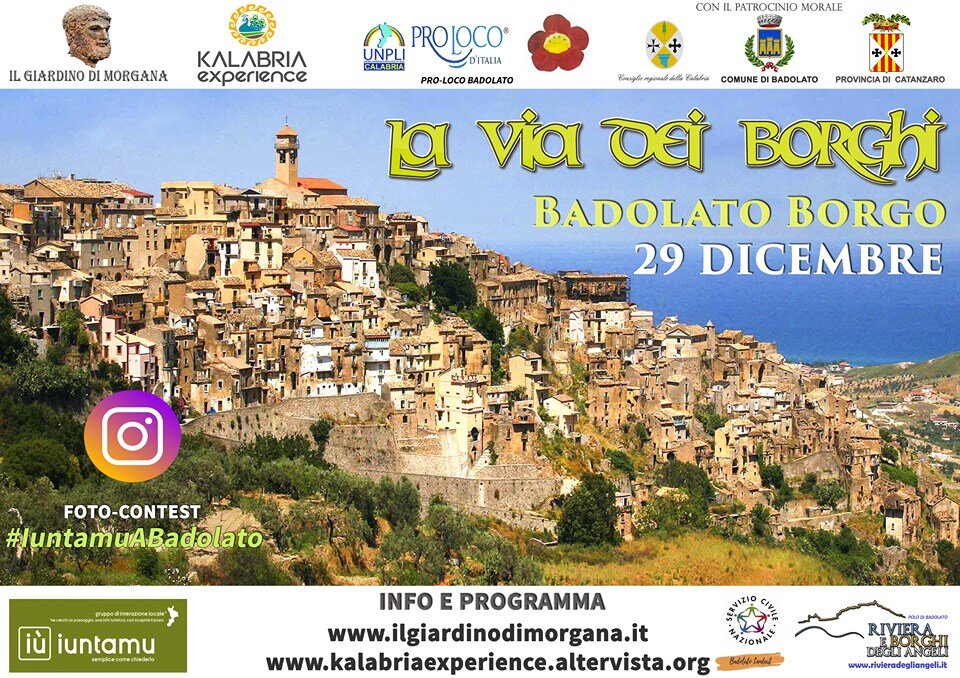 La via dei borghi a Badolato