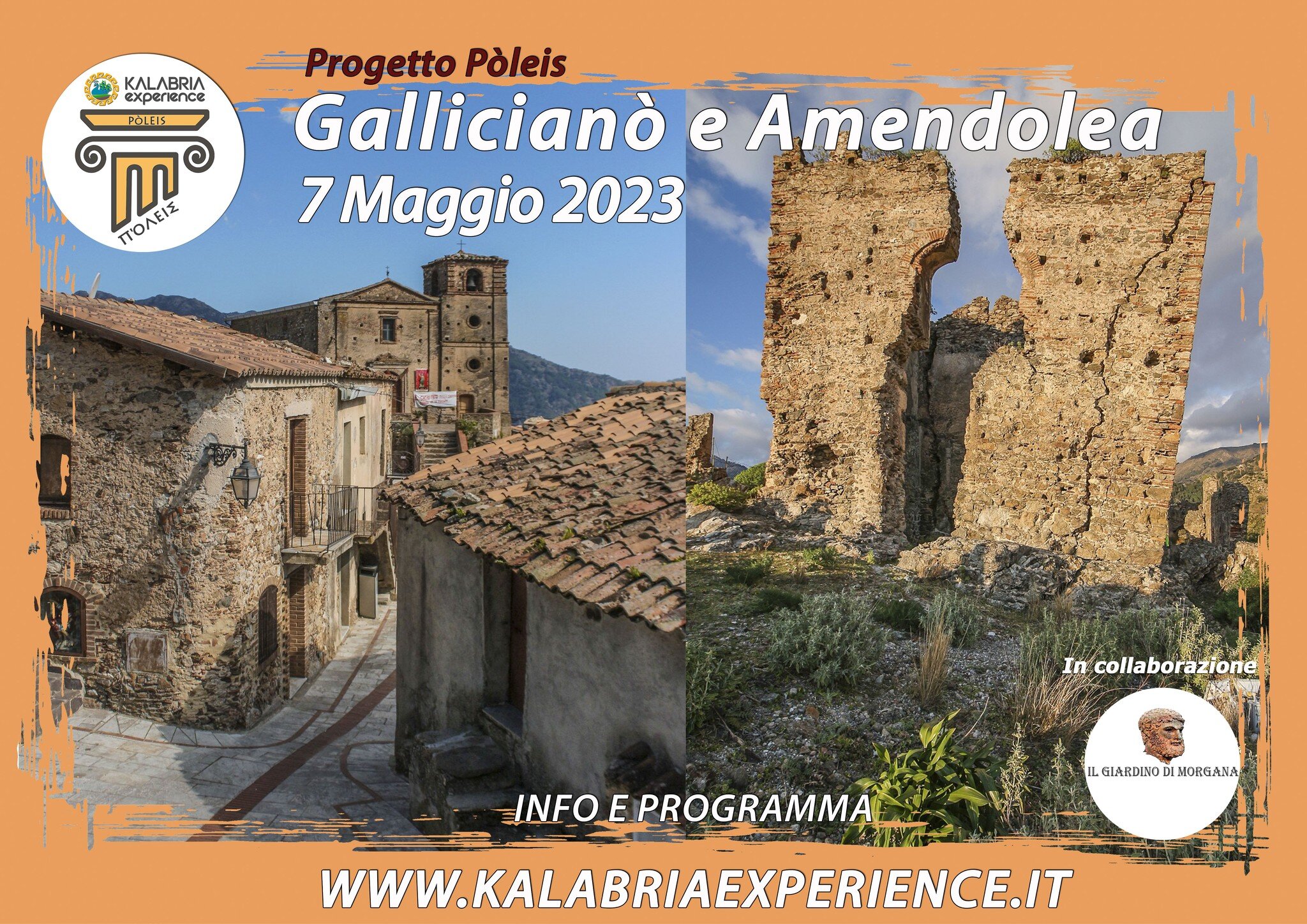 Progetto Pòleis alla scoperta di Gallicianò e Amendolea Progetto Pòleis alla scoperta di Gallicianò e Amendolea