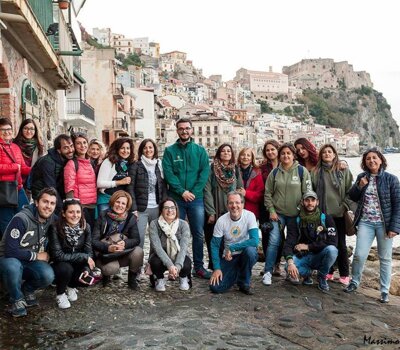 Foto di gruppo a Chianalea