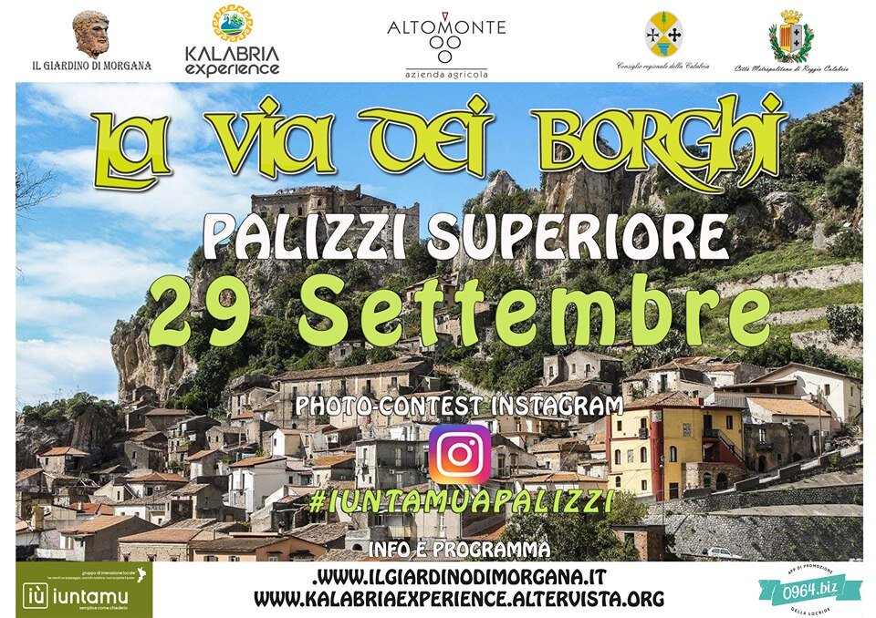 La via dei borghi a Palizzi