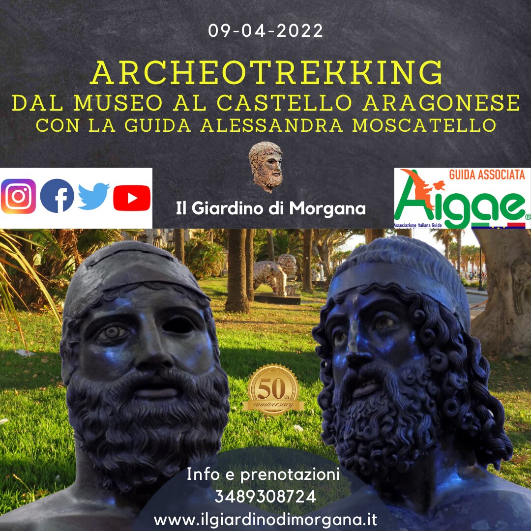 Archeotrekking dal Museo al Castello Aragonese con la guida Alessandra Moscatello Archeotrekking dal Museo al Castello Aragonese con la guida Alessandra Moscatello