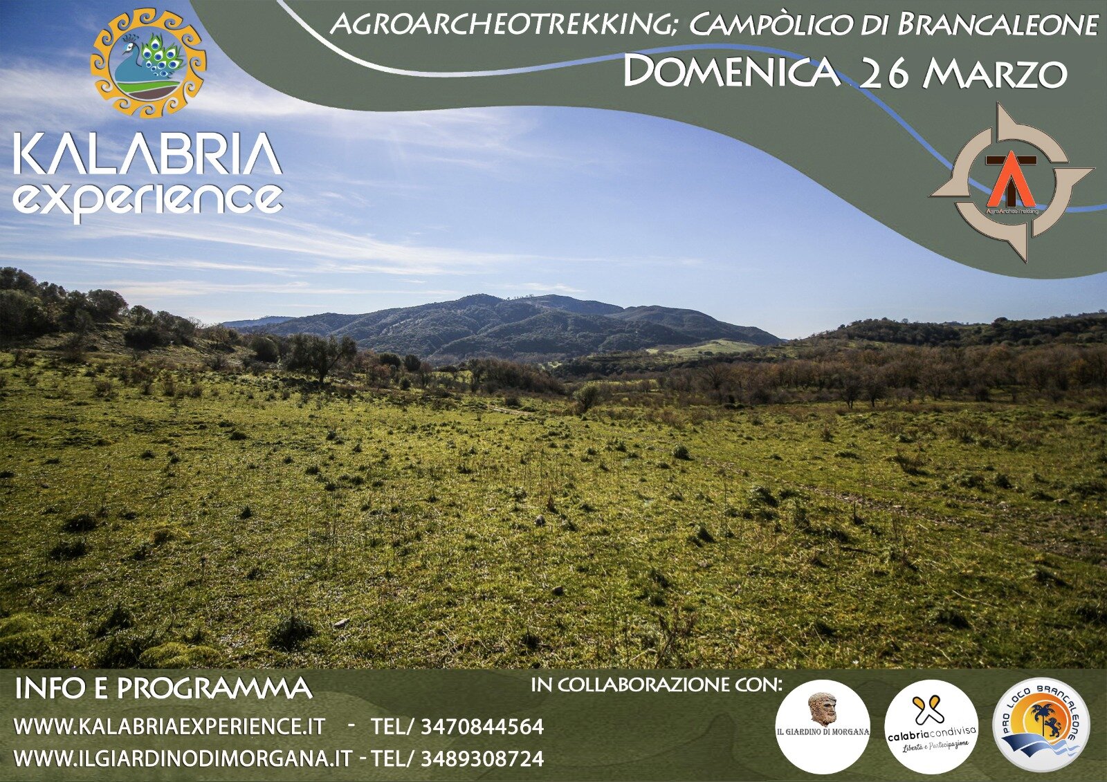 AgroArcheoTrekking ai Piani di Campolico di Brancaleone