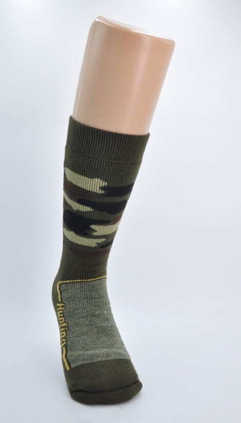 CALZINO CACCIA-PESCA ACRILICO LANA calzino caccia-pesca acrilico lana, altezza polpaccio