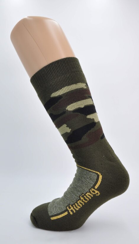 CALZINO CACCIA-PESCA ACRILICO LANA calzino caccia-pesca acrilico lana, altezza polpaccio