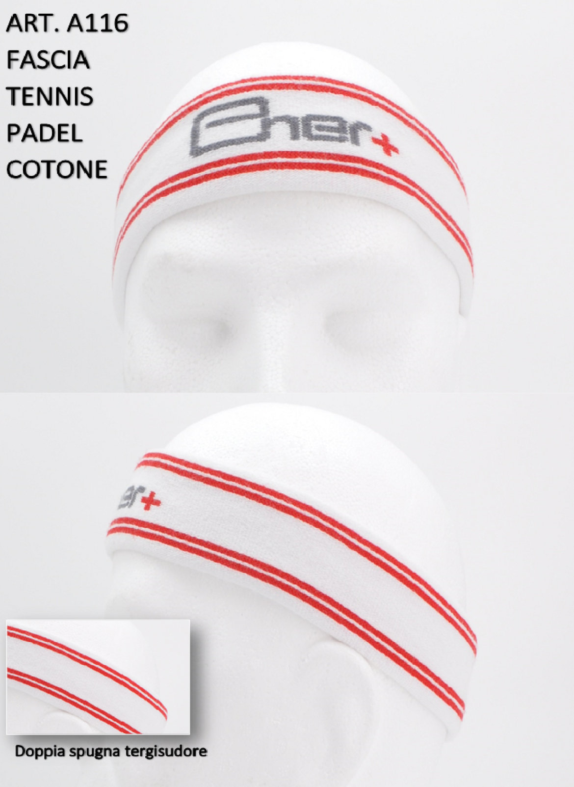 Fascia Tergisudore Cotone