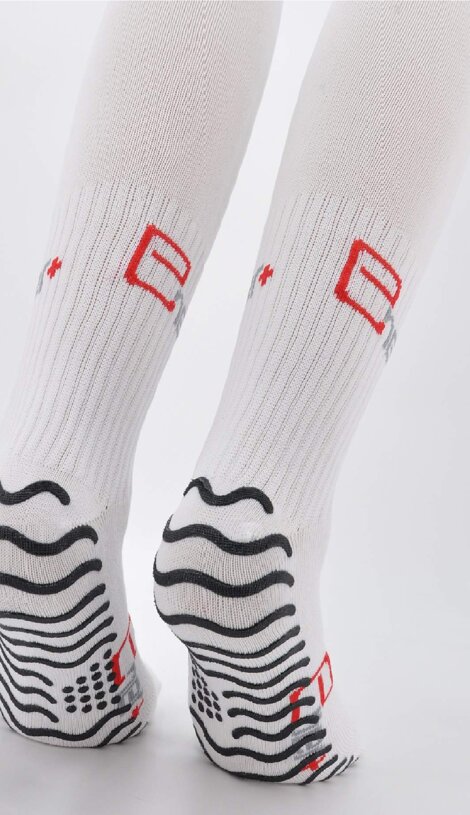 CALZINO CALCIO GARA SUPER GRIP Calzino Calcio applicazioni silicone sx-dx Cotone - Polyamide