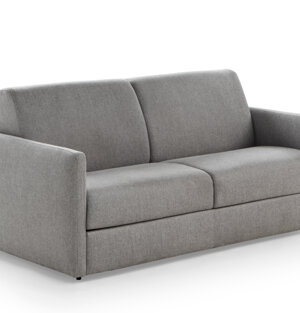 Sfoderabile, realizzabile in tessuto e pelle