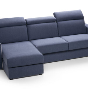 REALIZZABILE IN PELLE O TESSUTO, COMPLETAMENTE SFODERABILE O IN PELLE E AD ANGOLO