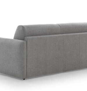 Sfoderabile, realizzabile in tessuto e pelle