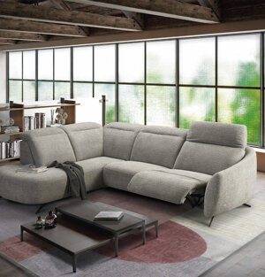 DISPONIBILE IN TESSUTO E/O IN PELLE, VERSIONE FISSA, CON RELAX, ANGOLARE, CON LETTO.