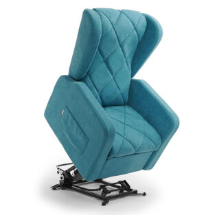 ALZAPERSONA, ROLLER SYSTEM, DISPONIBILE IN TESSUTO O PELLE E IN DIVERSI COLORI