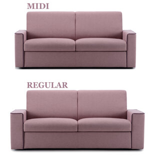 REALIZZABILE IN PELLE O TESSUTO, COMPLETAMENTE SFODERABILE O IN PELLE E AD ANGOLO