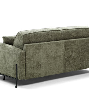 Sfoderabile, realizzabile in tessuto e pelle