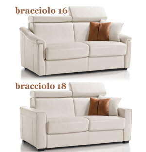 REALIZZABILE IN TESSUTO COMPLETAMENTE SFODERABILE O IN PELLE. MATERASSO ALTO 18 CM