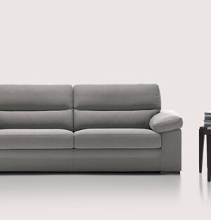 In tessuto completamente sfoderabile e in pelle