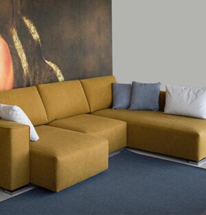 REALIZZABILE IN TESSUTO COMPLETAMENTE SFODERABILE E IN VERA PELLE E AD ANGOLO