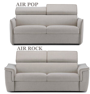 REALIZZABILE IN PELLE O TESSUTO, COMPLETAMENTE SFODERABILE O IN PELLE E AD ANGOLO