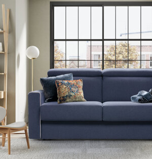 REALIZZABILE IN PELLE O TESSUTO, COMPLETAMENTE SFODERABILE O IN PELLE E AD ANGOLO