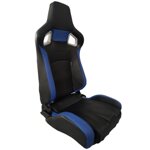 sportseat-type-rs6ii-blackblue-pvc-ss-68b