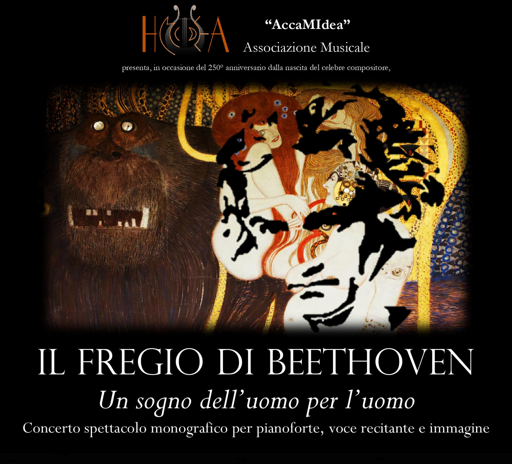 Il Fregio di Beethoven - Concerto/Spettacolo (Rinvio 2021) Il Fregio di Beethoven - Concerto/Spettacolo (Rinvio 2021)