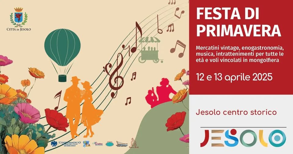 Mercatino Jesolo 12 aprile 2025