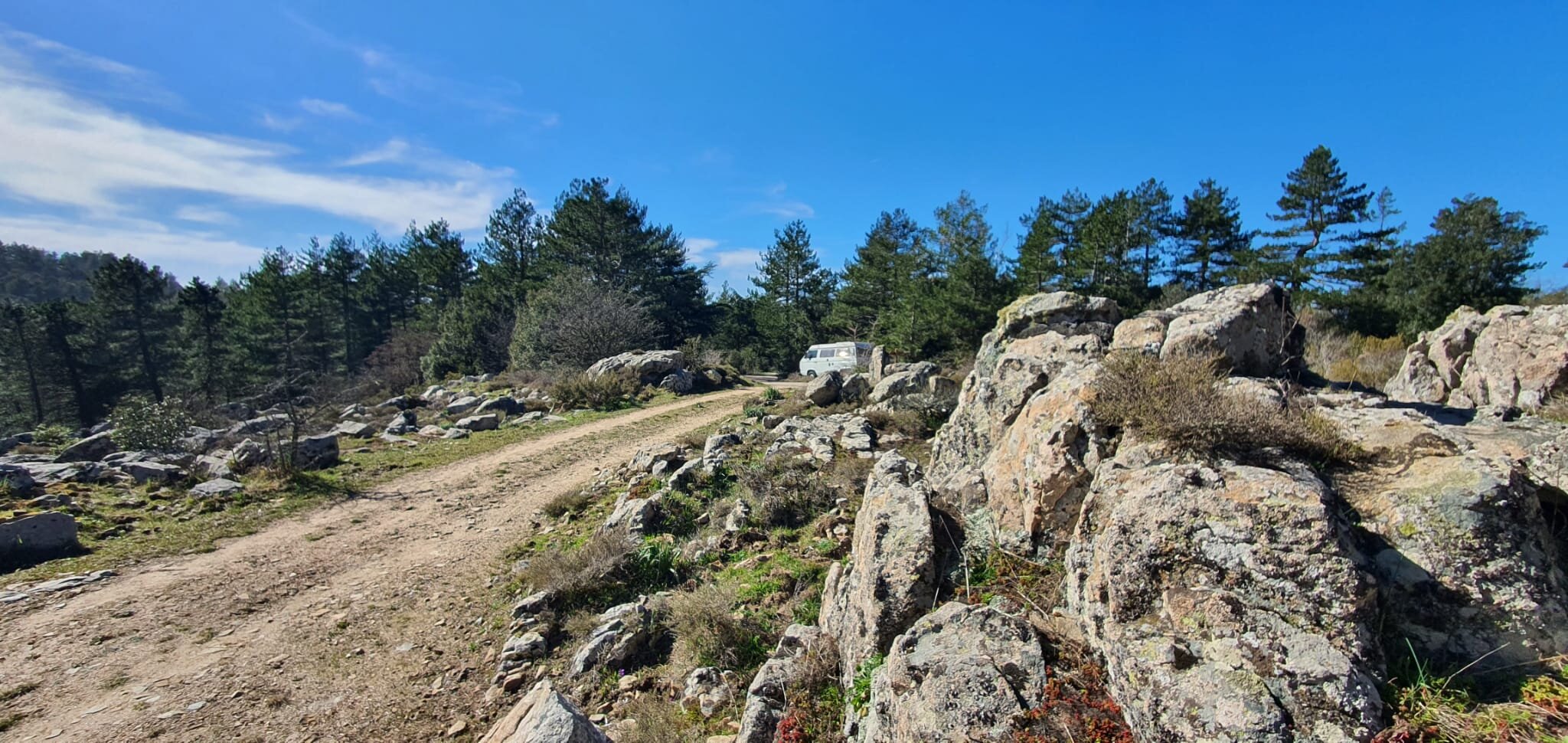 Panorama Monte Limbara bici Gallura