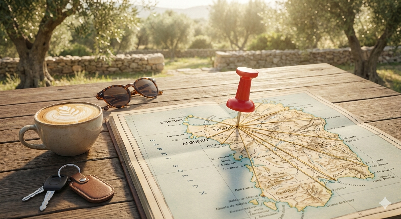 Il mito del "Giro della Sardegna" in 7 giorni: Perché cambiare hotel ogni notte ti sta rovinando la vacanza (e il portafoglio) Il mito del "Giro della Sardegna" in 7 giorni: Perché cambiare hotel ogni notte ti sta rovinando la vacanza (e il portafoglio)