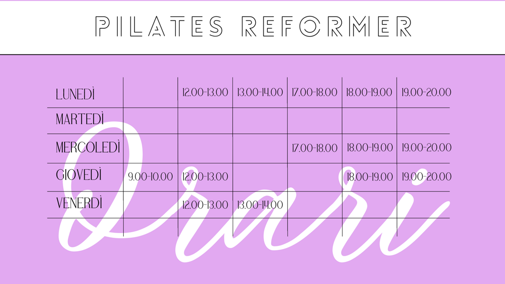 orari reformer arhena5