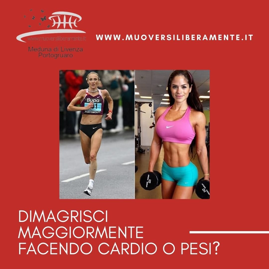 Dimagrisci maggiormente facendo cardio o pesi?