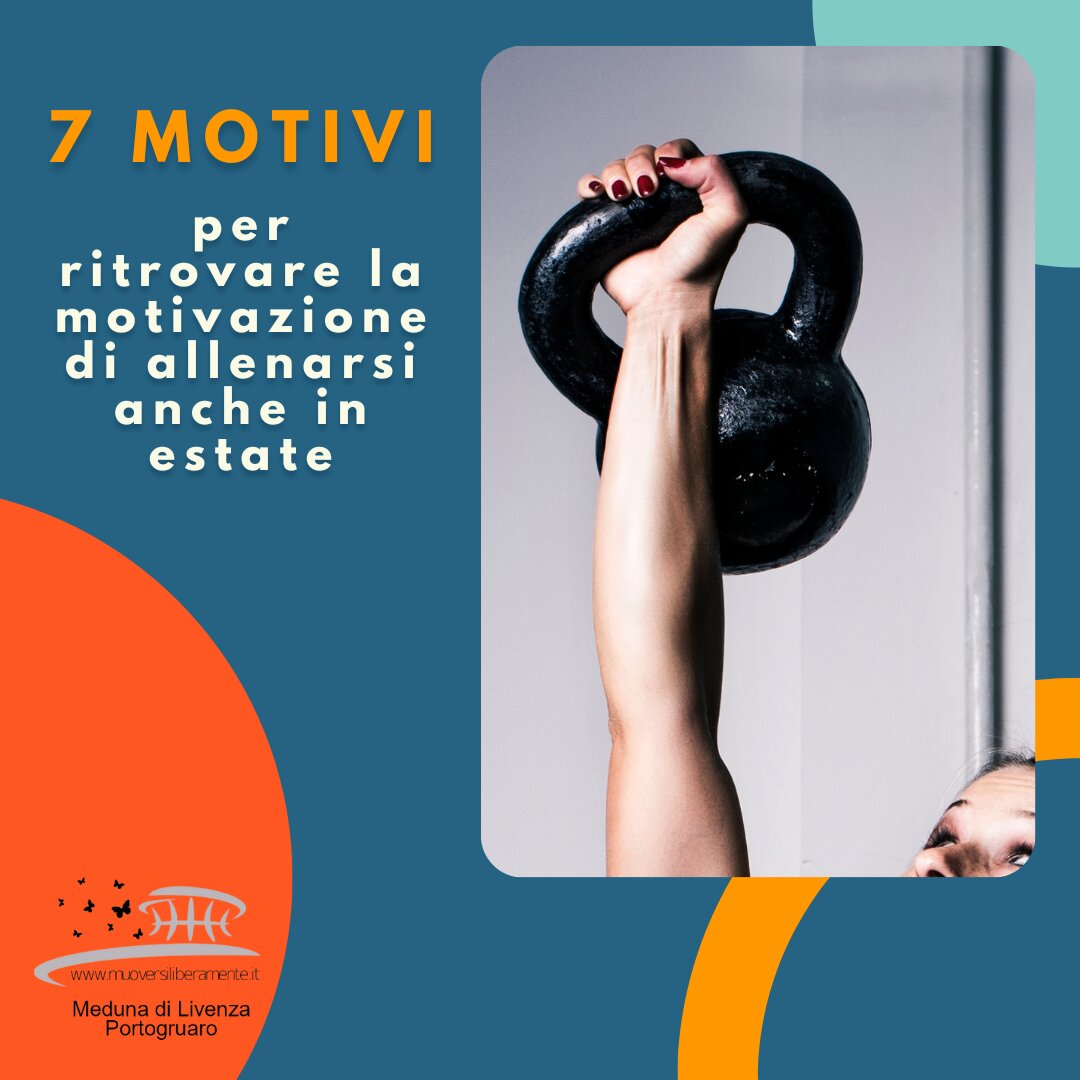 7 motivi per ritrovare la motivazione ed allenarsi anche in estate