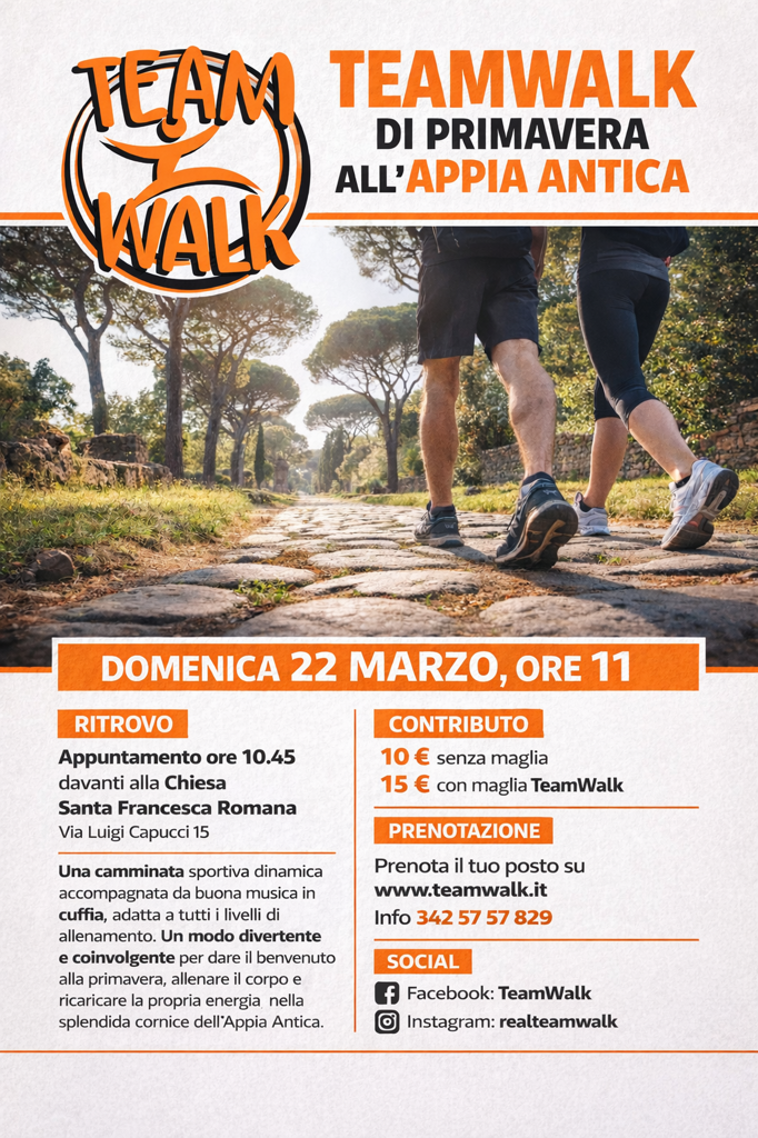 camminata primaverile sull'appia antica camminata primaverile sull'appia antica