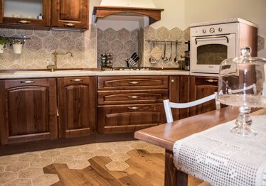 Inserti parquet mattonelle Progetto Arch. Maria Granata