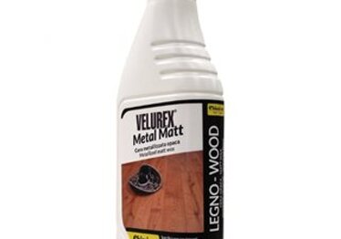 VELUREX METAL MATT Cera metallizzata opaca per la manutenzione straordinaria di pavimenti in legno verniciati.