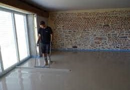 Massetto autolivellante Livellamento