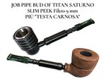 offerta-job-pipe-set-bud-of-titan-saturno-slim-peek-filtro-9-mm-co-omaggio-braciere-carnosa