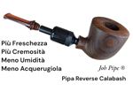 job-pipe-la-carnosa-esotica-sabbiata-boosters-reverse-calabash-pipe
