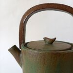 teiera-e-tazze-bosco-teapot-and-little-cups-wooden-matt-green