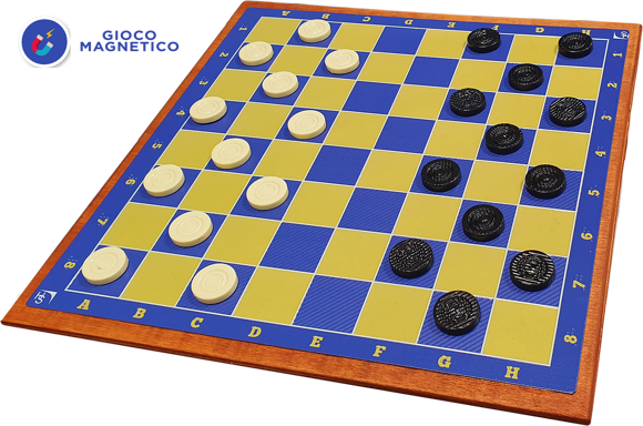 dama a rilievo tattile e Braille