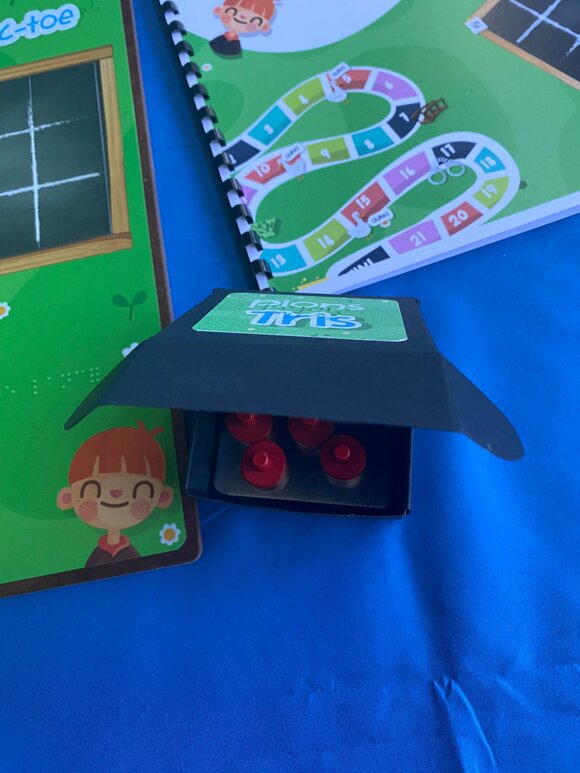 Tris e gioco dell'oca tattile