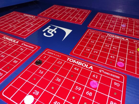 tombola, tattile, magnetica e Braille