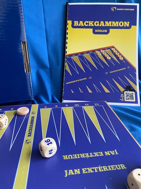 Backgammon magnetico a rilievo tattile e Braille Backgammon magnetico a rilievo tattile e Braille