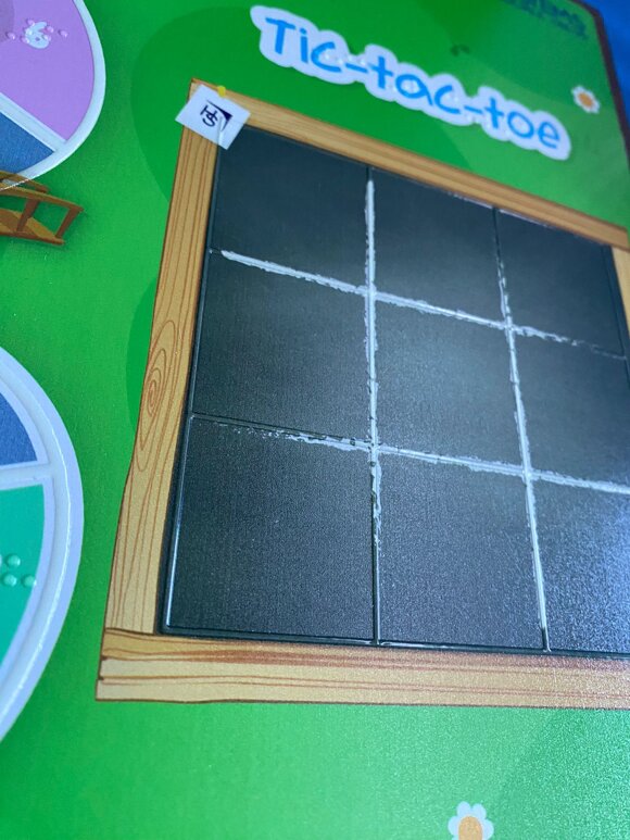 Tris e gioco dell'oca tattile