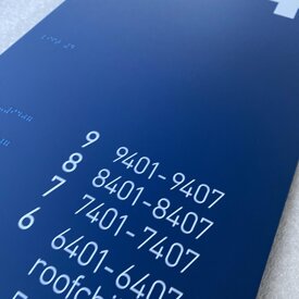 Pannello tattile targa tattile